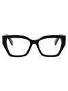 Philipp Plein Nero Lucido Acetate Glasses In Brown
