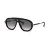 Philipp Plein Nero Lucido Titanium Sunglasses In Black