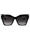 Philipp Plein Nero Lucido Titanium Sunglasses In Black
