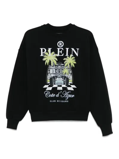 Philipp Plein `new Port Beach Cut` Long Sleeve Sweatshirt