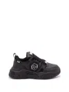Philipp Plein New `predator` Sneakers `pp Hexagon` In Black