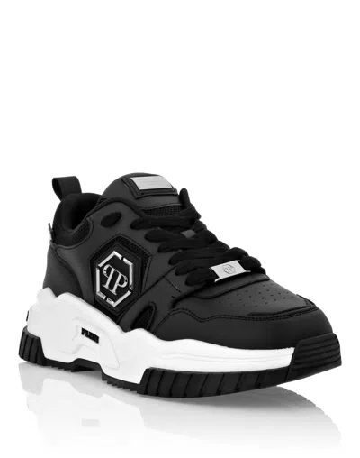 Philipp Plein New Predator Sneakers Pp Hexagon In Black