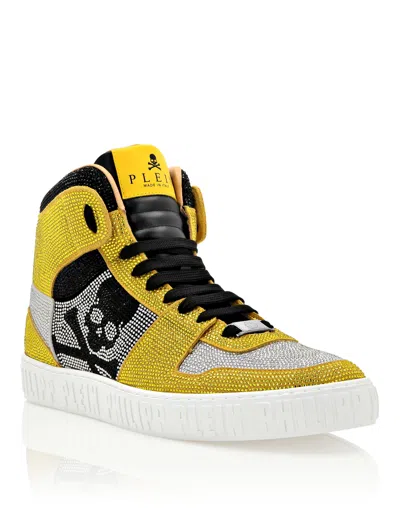 PHILIPP PLEIN NOTORIOUS HI-TOP WITH CRYSTALS