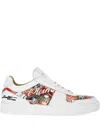 Philipp Plein Notorious Lo-top Sneakers In White