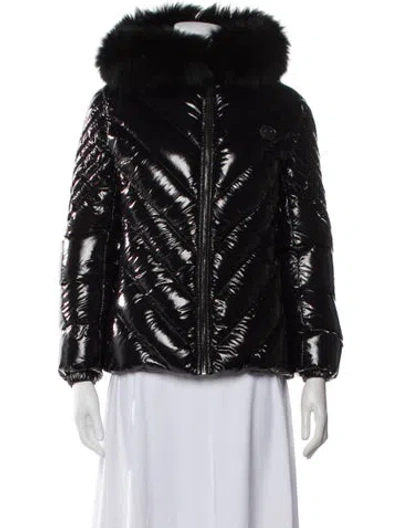 Pre-owned Philipp Plein Nylon Down Jacket In Black