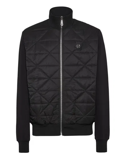 PHILIPP PLEIN NYLON JOGGING JACKET