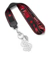 Philipp Plein Nylon Key Chains Gothic Plein In Multi