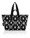 Philipp Plein Monogram Print Nylon Tote Bag In Multi