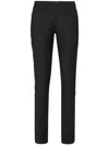 Philipp Plein Office Wool Trousers In Black