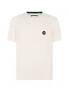 Philipp Plein Round Neck T-shirt Degrade Monogram Monogram In Neutral