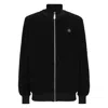 Philipp Plein Jacquard Tracksuit Jacket Monogram In Black