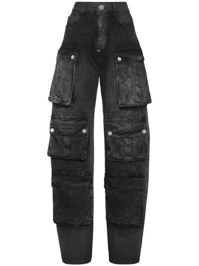PHILIPP PLEIN OVERSIZE CARGO JEANS