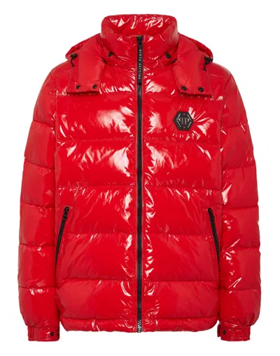 PHILIPP PLEIN OVERSIZE JACKET HEXAGON