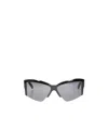 Philipp Plein Oversized Frame Sunglasses In Gray