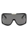 Philipp Plein Oversized Sunglasses In Black