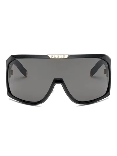 Philipp Plein Oversized Sunglasses In Black