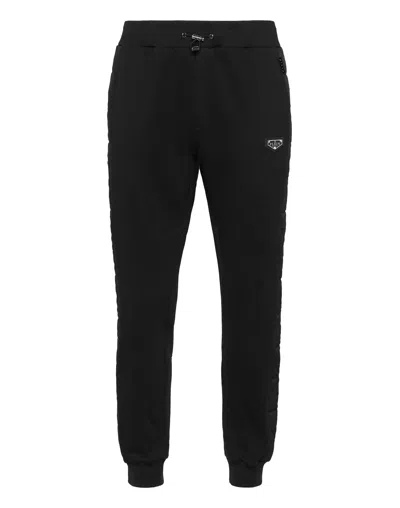 Philipp Plein Padded Jogging Pants In Black