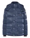 Philipp Plein Padded Nylon Jacket In Multi