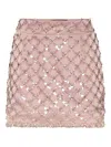 PHILIPP PLEIN PAILLETTE-EMBELLISHED MINI SKIRT