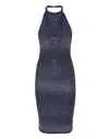 Philipp Plein Paillettes Mini Dress Multicutting