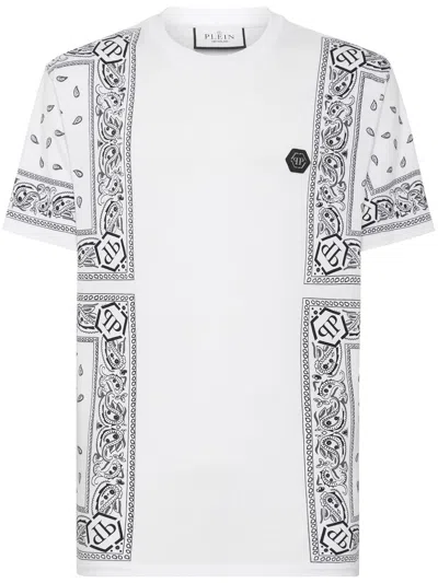 PHILIPP PLEIN PAISLEY-PRINT T-SHIRT