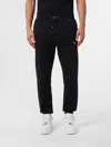 Philipp Plein Jogging Trousers Monogram Paisley Men In Black