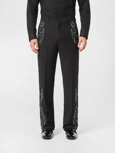 Philipp Plein Pants Men In Black
