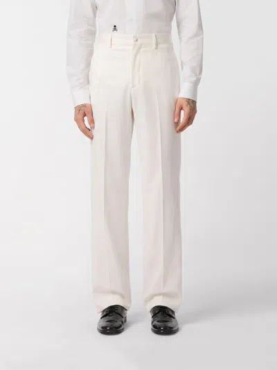 Philipp Plein Pants Men In White