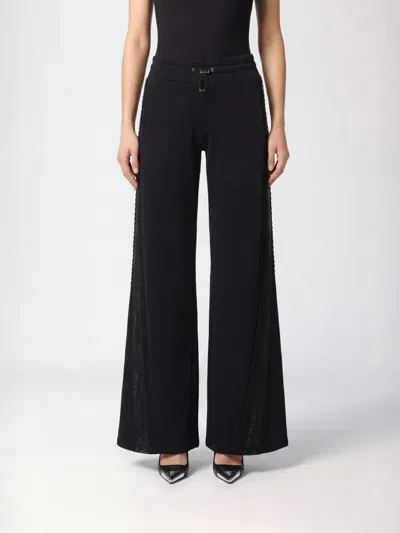 Philipp Plein Pants Woman In Black