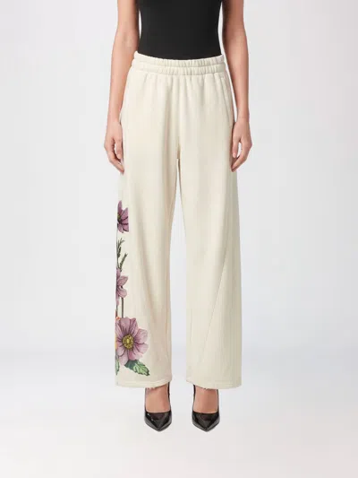 Philipp Plein Pants Woman Color Beige In Neutral