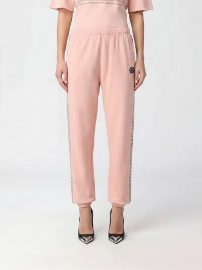 Philipp Plein Pants Woman In Pink