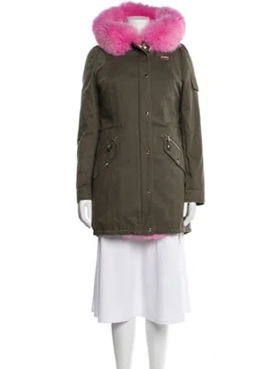 Pre-owned Philipp Plein Parka In Green