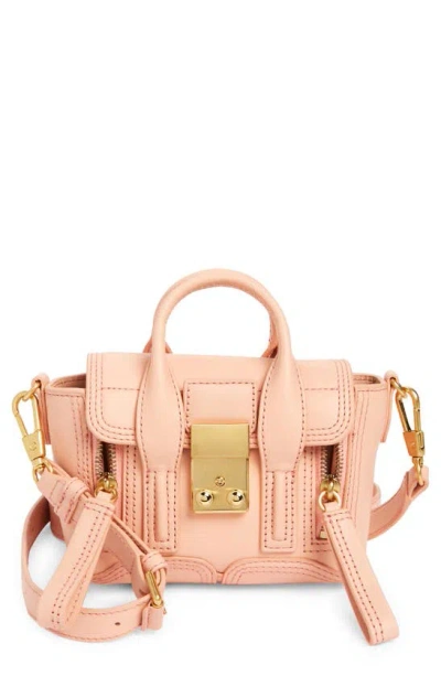 Philipp Plein Pashli Nanon Satchel Bag In Rose