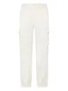Philipp Plein Patch-pocket Drawstring Cargo Pants In White