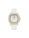 Philipp Plein Women's The Spectre Lady White Silicone Strap Watch 38mm In ホワイト