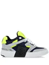Philipp Plein Phantom Kick$ Crystal-embellished Sneakers In Blue