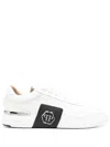 Philipp Plein Phantom Lo-top Sneakers In White