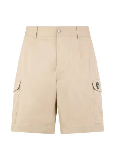 Philipp Plein Cargo Shorts In Neutral