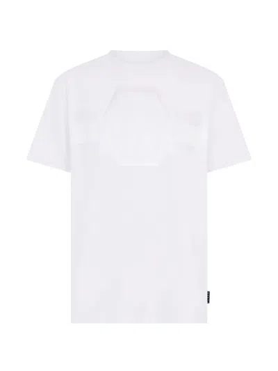 Philipp Plein Hexagon Round-neck T-shirt In White