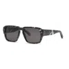 Philipp Plein Square-frame Acetate Sunglasses In Black