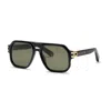 Philipp Plein Nero Lucido Acetate Sunglasses In Black