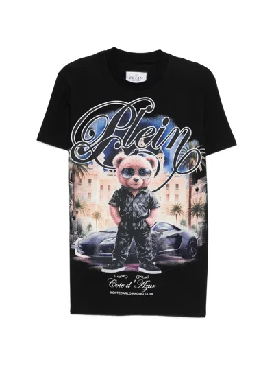 Philipp Plein Teddy-print T-shirt In Black