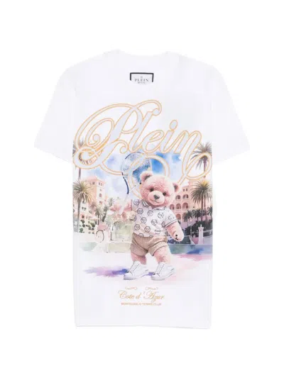 Philipp Plein Teddy-print T-shirt In Multi
