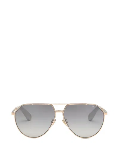 Philipp Plein Plein Signature Sunglasses In White