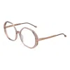 Philipp Plein Pink Women Optical Frames In Multi
