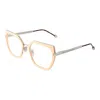 Philipp Plein Pink Women Optical Frames In Neutral