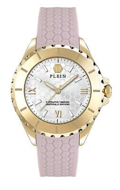 Pre-owned Philipp Plein Pink Womens Analogue Watch Plein Heaven Pwpoa0224
