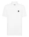 Philipp Plein Skull Pattern Short-sleeved Polo Shirt
