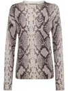 Philipp Plein Pitone Cashmere Jumper In Neutrals