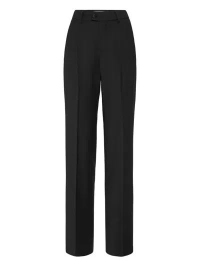 Philipp Plein Pleat-detailing Trousers In Black